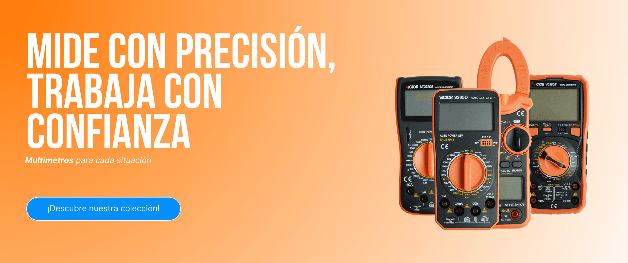 Mide con precisión, trabaja con confianza